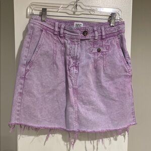 Urban Outfitters light  purple denim mini skirt. Size M